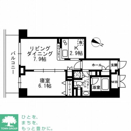 パークフラッツ学芸大学の物件間取画像